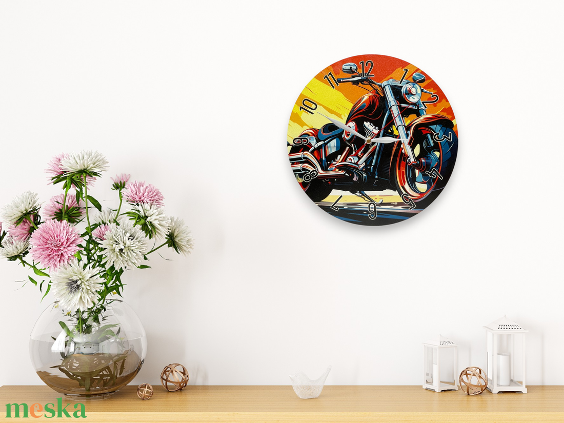 Retro Motoros Falióra - otthon & életmód - dekoráció - fali és függő dekoráció - falióra & óra - Meska.hu Retro Motoros Falióra - otthon & életmód - dekoráció - fali és függő dekoráció - falióra & óra - Meska.hu