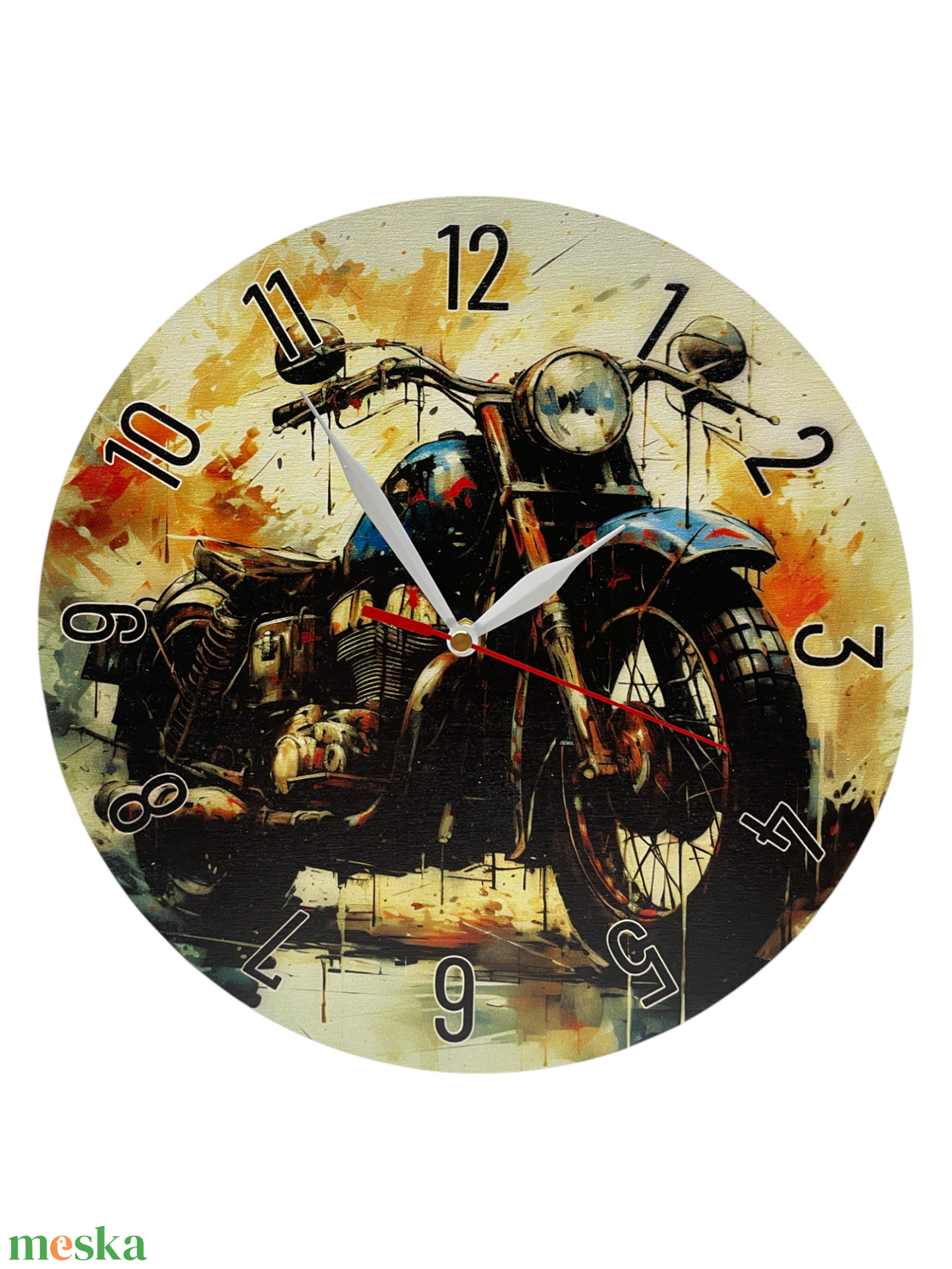 Retro Motoros Falióra - otthon & életmód - dekoráció - fali és függő dekoráció - falióra & óra - Meska.hu Retro Motoros Falióra - otthon & életmód - dekoráció - fali és függő dekoráció - falióra & óra - Meska.hu