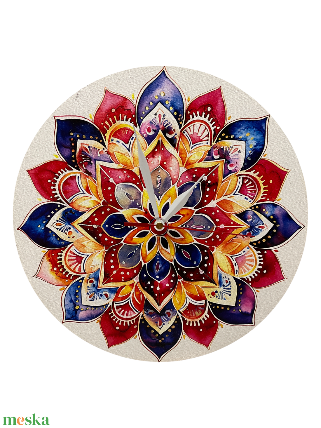 Mandala Falióra - otthon & életmód - dekoráció - fali és függő dekoráció - falióra & óra - Meska.hu