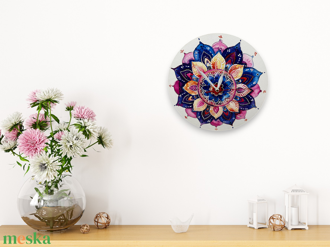 Mandala Falióra - otthon & életmód - dekoráció - fali és függő dekoráció - falióra & óra - Meska.hu Mandala Falióra - otthon & életmód - dekoráció - fali és függő dekoráció - falióra & óra - Meska.hu