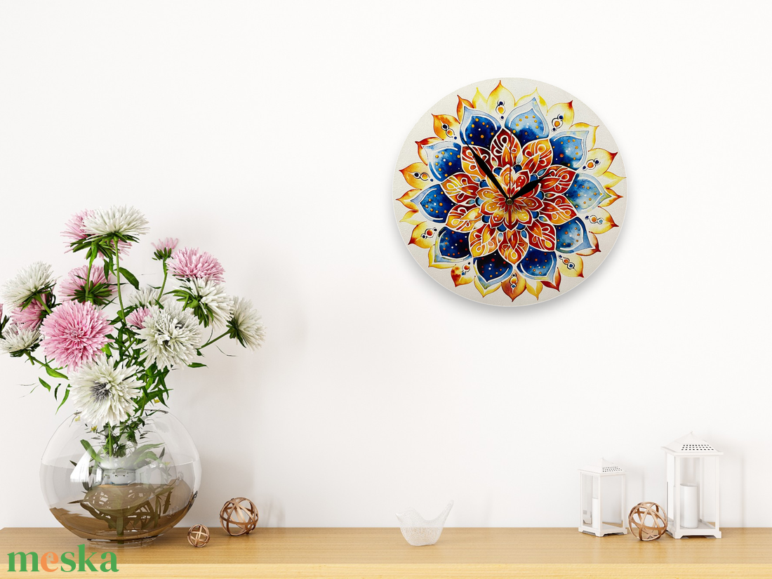 Mandala Falióra - otthon & életmód - dekoráció - fali és függő dekoráció - falióra & óra - Meska.hu Mandala Falióra - otthon & életmód - dekoráció - fali és függő dekoráció - falióra & óra - Meska.hu