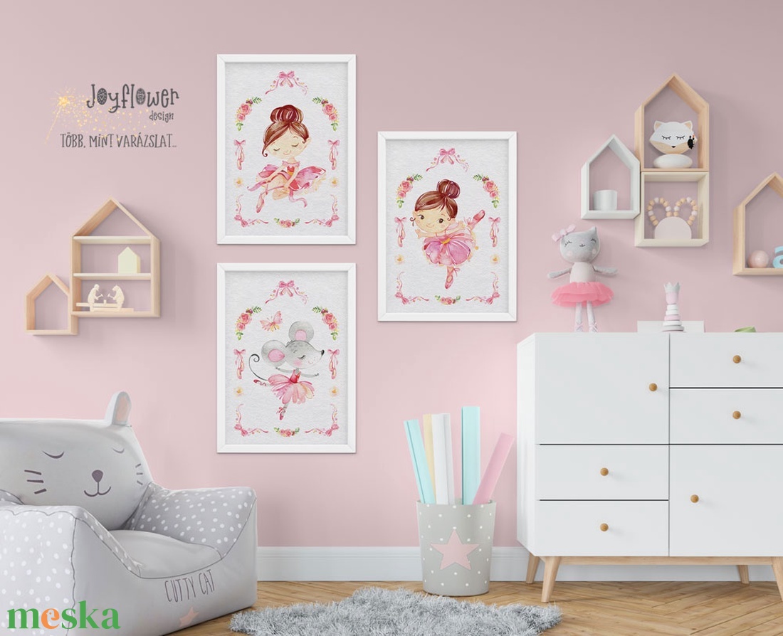 Kis balerina szett - babaszoba dekoráció, Balerina festmény, egérke, hattyú, Gyerekszoba dekor, Falikép - otthon & életmód - babaszoba, gyerekszoba - babaszoba kép - Meska.hu Kis balerina szett - babaszoba dekoráció, Balerina festmény, egérke, hattyú, Gyerekszoba dekor, Falikép - otthon & életmód - babaszoba, gyerekszoba - babaszoba kép - Meska.hu