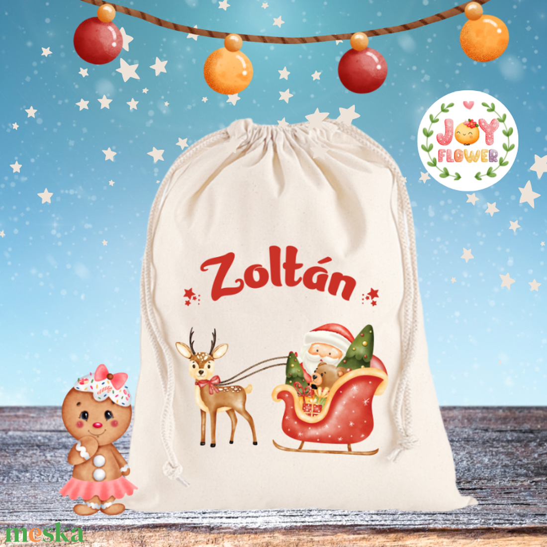 Névre szóló mikulás zsák- aranyos grafikával - karácsony - mikulás - mikulás zsák, zokni, csizma - Meska.hu Névre szóló mikulás zsák- aranyos grafikával - karácsony - mikulás - mikulás zsák, zokni, csizma - Meska.hu