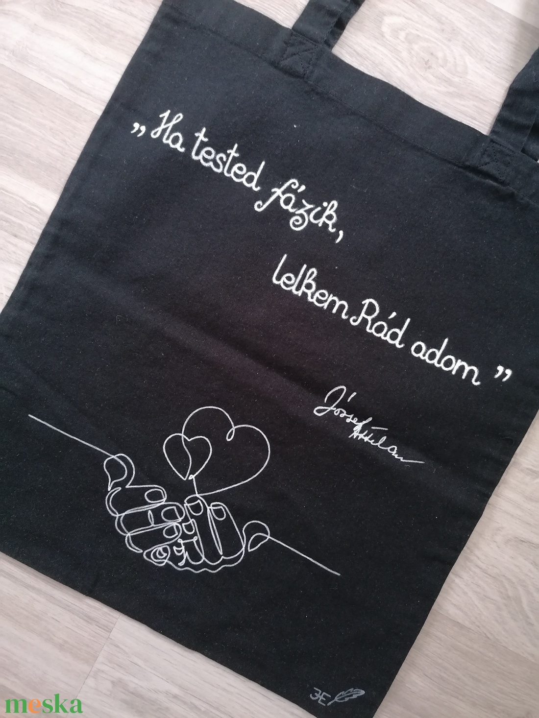 Ha tested fázik József Attila vászontáska - táska & tok - bevásárlás & shopper táska - shopper, textiltáska, szatyor - Meska.hu Ha tested fázik József Attila vászontáska - táska & tok - bevásárlás & shopper táska - shopper, textiltáska, szatyor - Meska.hu