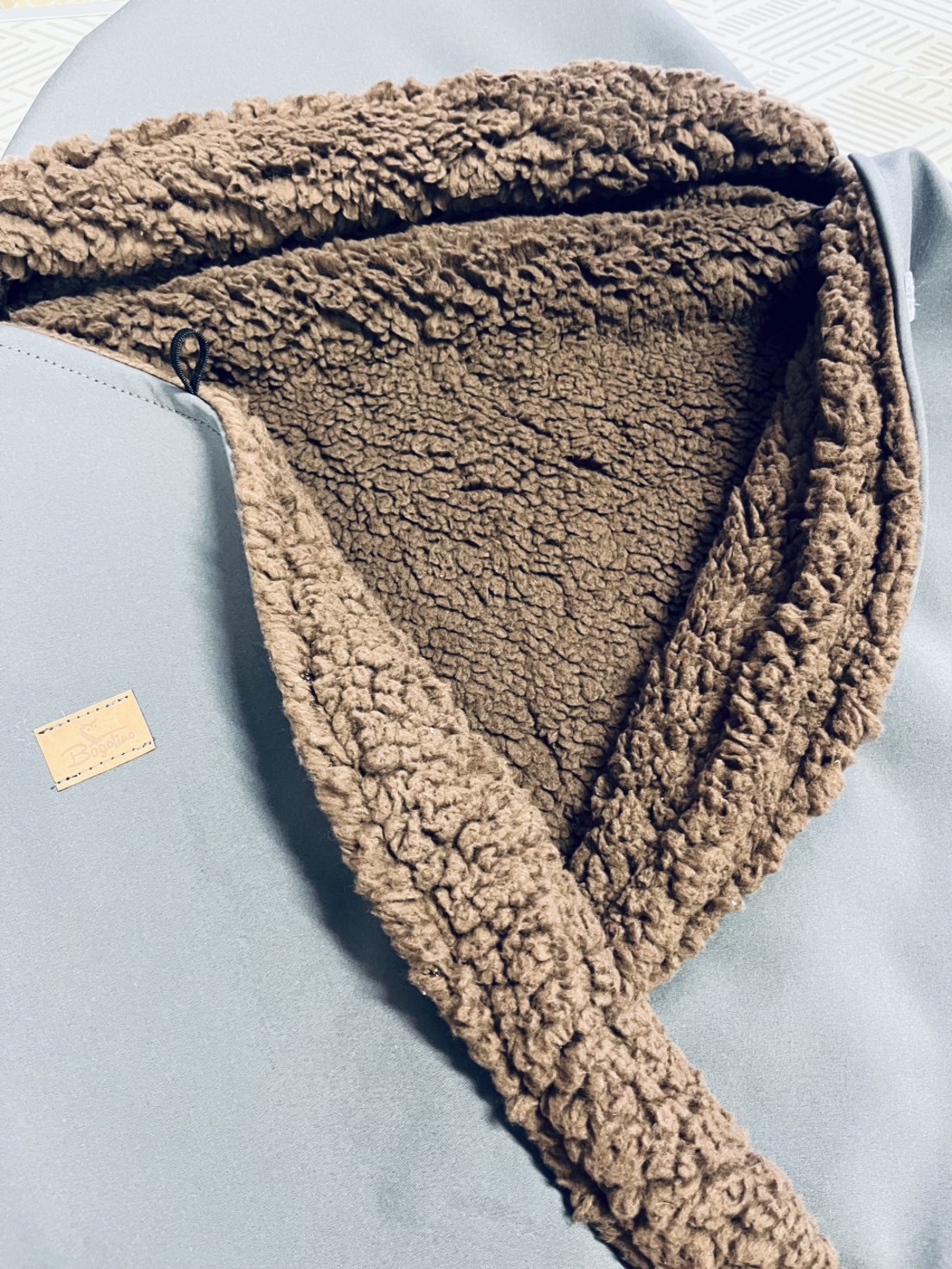  Téli csillag -/softsell + sherpa - egyszínű rendelhető -  - Meska.hu