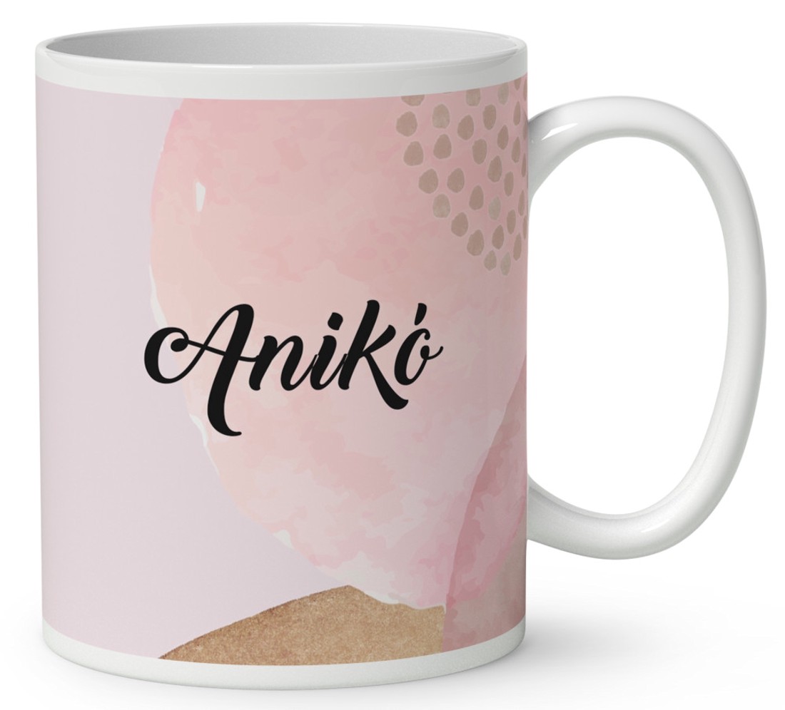 Kérd a Neveddel - Tündéri cirmos cicus mintás bögre - otthon & életmód - konyhafelszerelés, tálalás - tálalás - bögre & csésze - Meska.hu