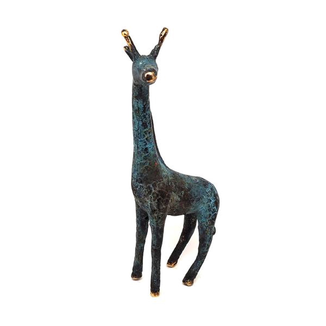 Réz figura zsiráf kék görbe 4x14cm - otthon & életmód - dekoráció - dísztárgy - Meska.hu Réz figura zsiráf kék görbe 4x14cm - otthon & életmód - dekoráció - dísztárgy - Meska.hu