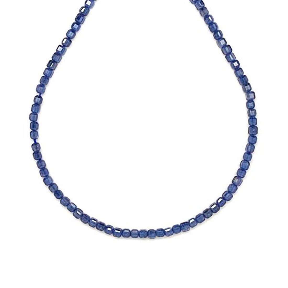 Cirkon fazettált acélkék kocka 2x2mm  ékszerkészítő alapanyag (füzér) - kellékek & szerszámok - ásvány alapanyag - ásványfüzér - Meska.hu