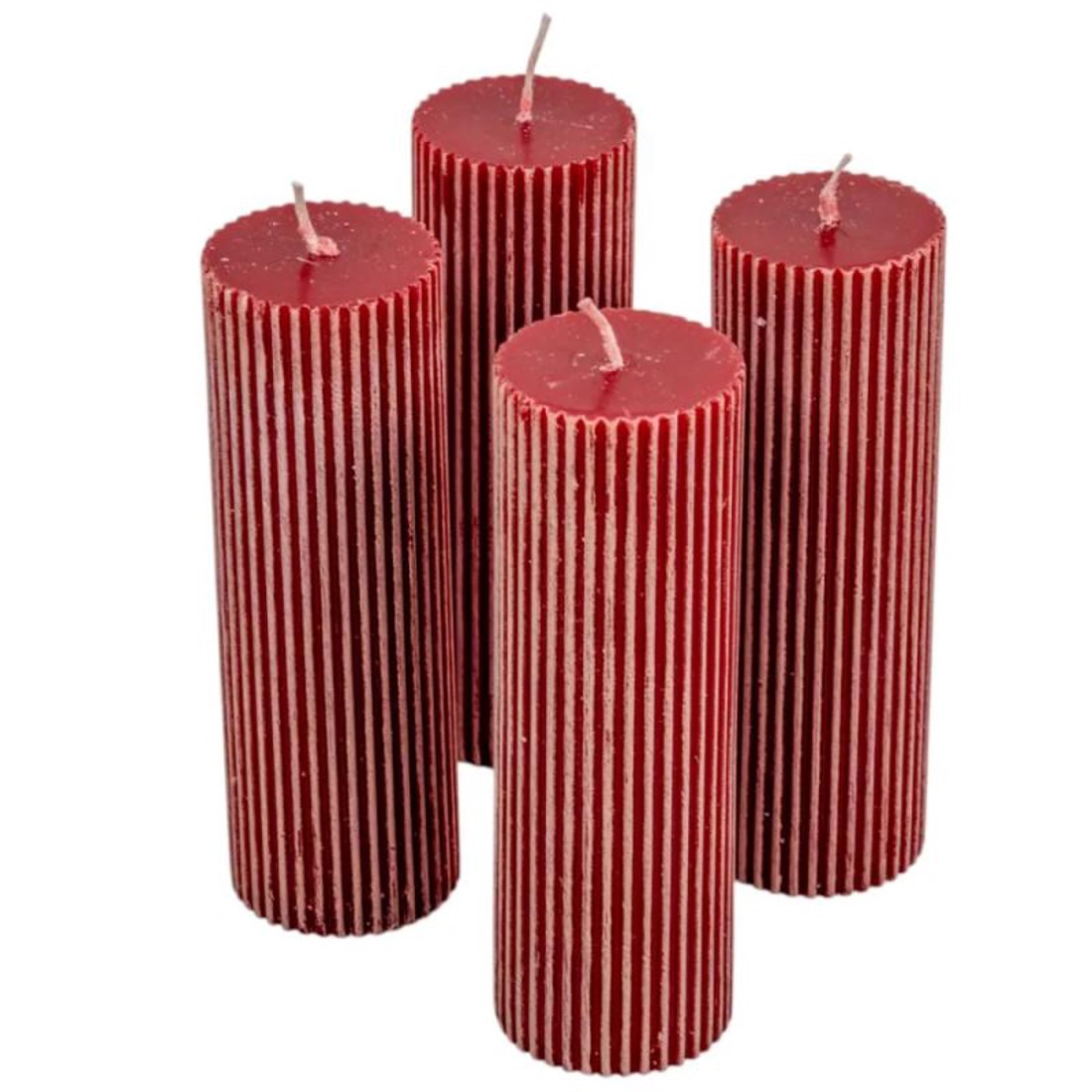 Kontúrozott bordás henger gyertya 50x150mm - bordó - kellékek & szerszámok - dekorációs kellékek - dekorációs gyertya - Meska.hu Kontúrozott bordás henger gyertya 50x150mm - bordó - kellékek & szerszámok - dekorációs kellékek - dekorációs gyertya - Meska.hu