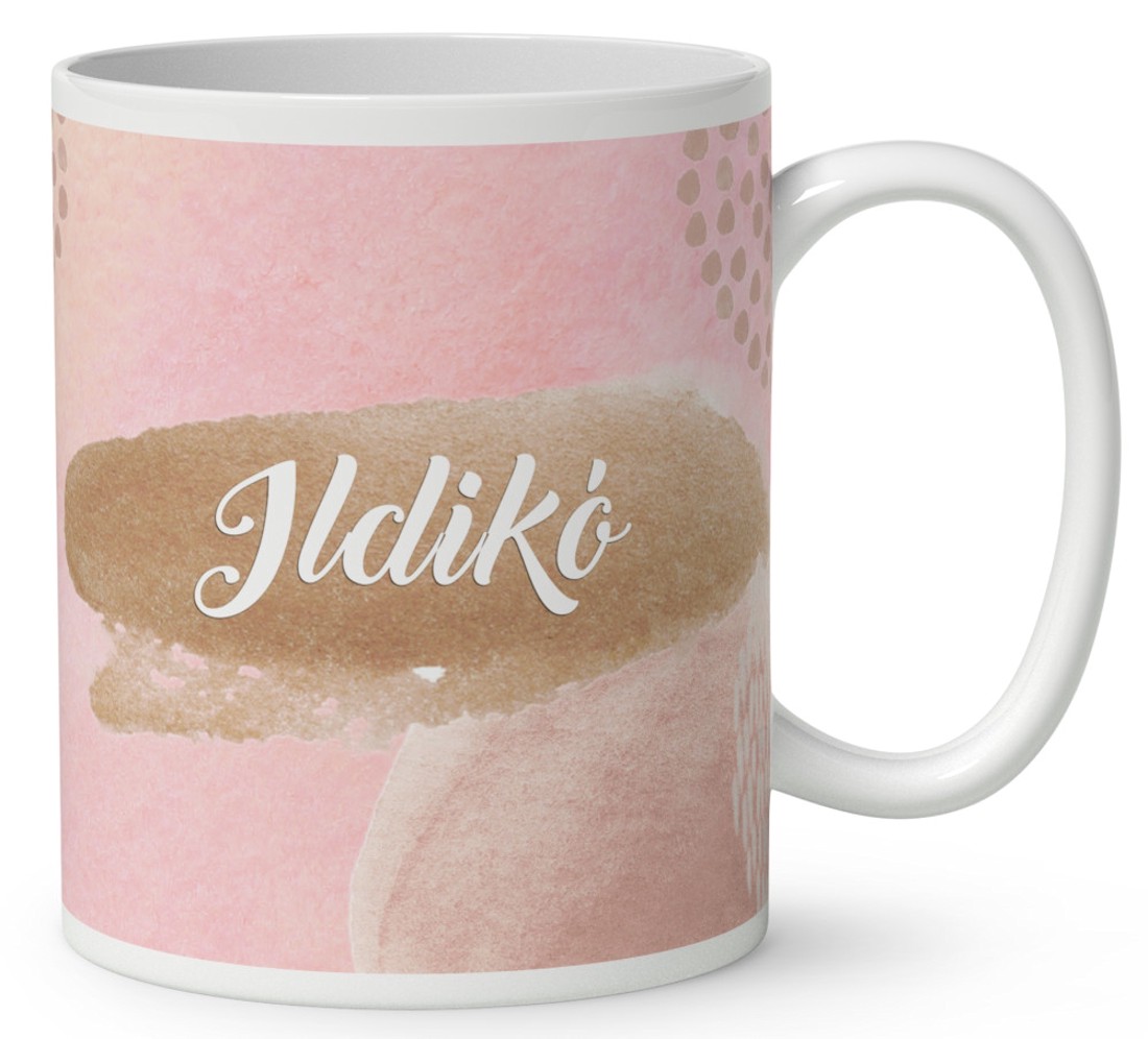 Kérd a Neveddel - Cica egér barátság mintás bögre - otthon & életmód - konyhafelszerelés, tálalás - tálalás - bögre & csésze - Meska.hu