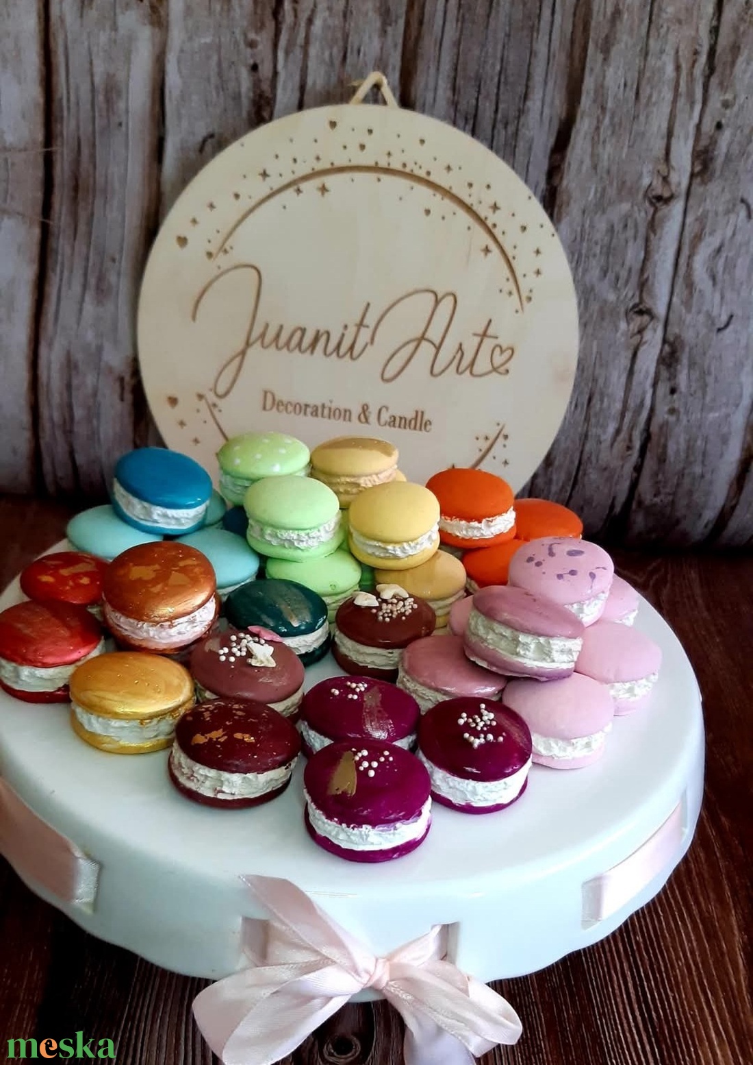 Dekor macaron - otthon & életmód - dekoráció - asztal és polc dekoráció - asztaldísz - Meska.hu Dekor macaron - otthon & életmód - dekoráció - asztal és polc dekoráció - asztaldísz - Meska.hu