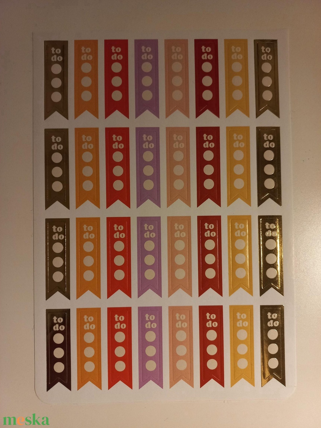 Matricacsomag határidőnaplóhoz - otthon & életmód - papír, írószer - matrica, matrica csomag - Meska.hu