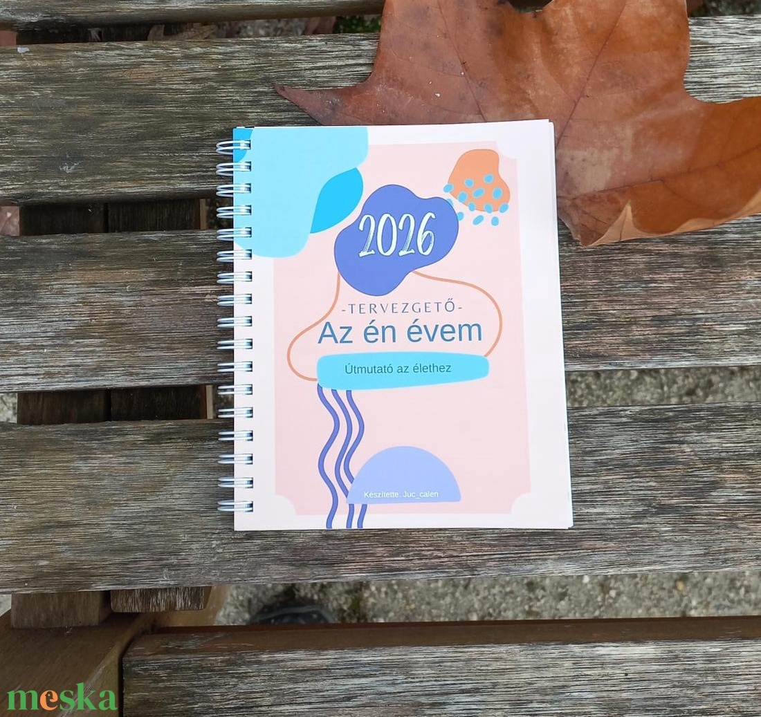 2026-os határidőnapló és tervezgető - otthon & életmód - papír, írószer - naptár & tervező - Meska.hu