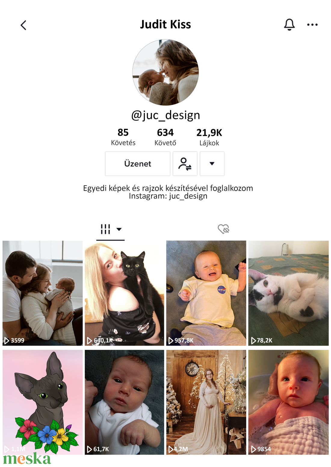 Egyedi TikTok kép (profil) - művészet - grafika & illusztráció - digitális - Meska.hu Egyedi TikTok kép (profil) - művészet - grafika & illusztráció - digitális - Meska.hu