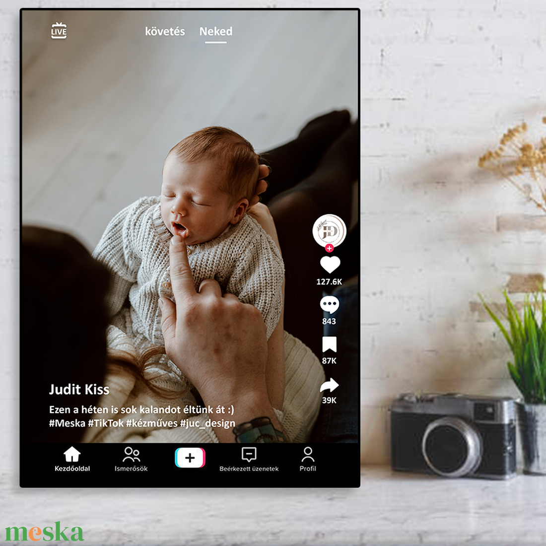 Egyedi TikTok kép (videó) - művészet - grafika & illusztráció - digitális - Meska.hu Egyedi TikTok kép (videó) - művészet - grafika & illusztráció - digitális - Meska.hu