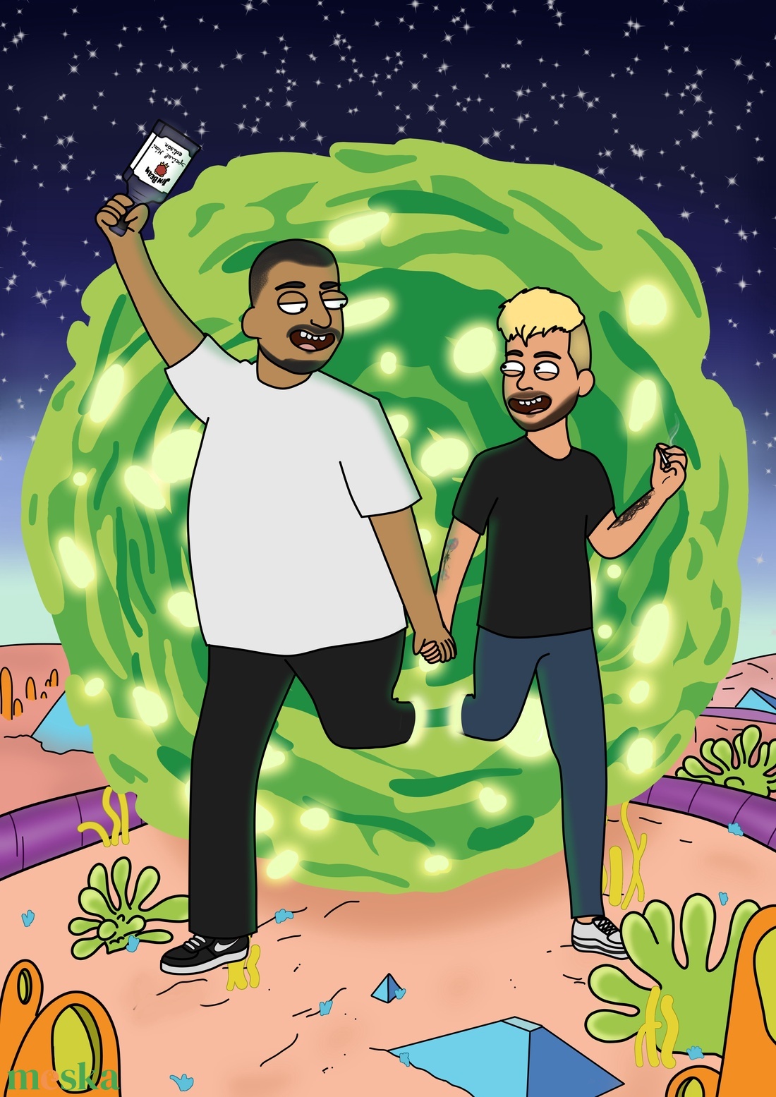 Egyedi Rick és Morty digitális rajz - művészet - grafika & illusztráció - egyéb rajzok - Meska.hu Egyedi Rick és Morty digitális rajz - művészet - grafika & illusztráció - egyéb rajzok - Meska.hu