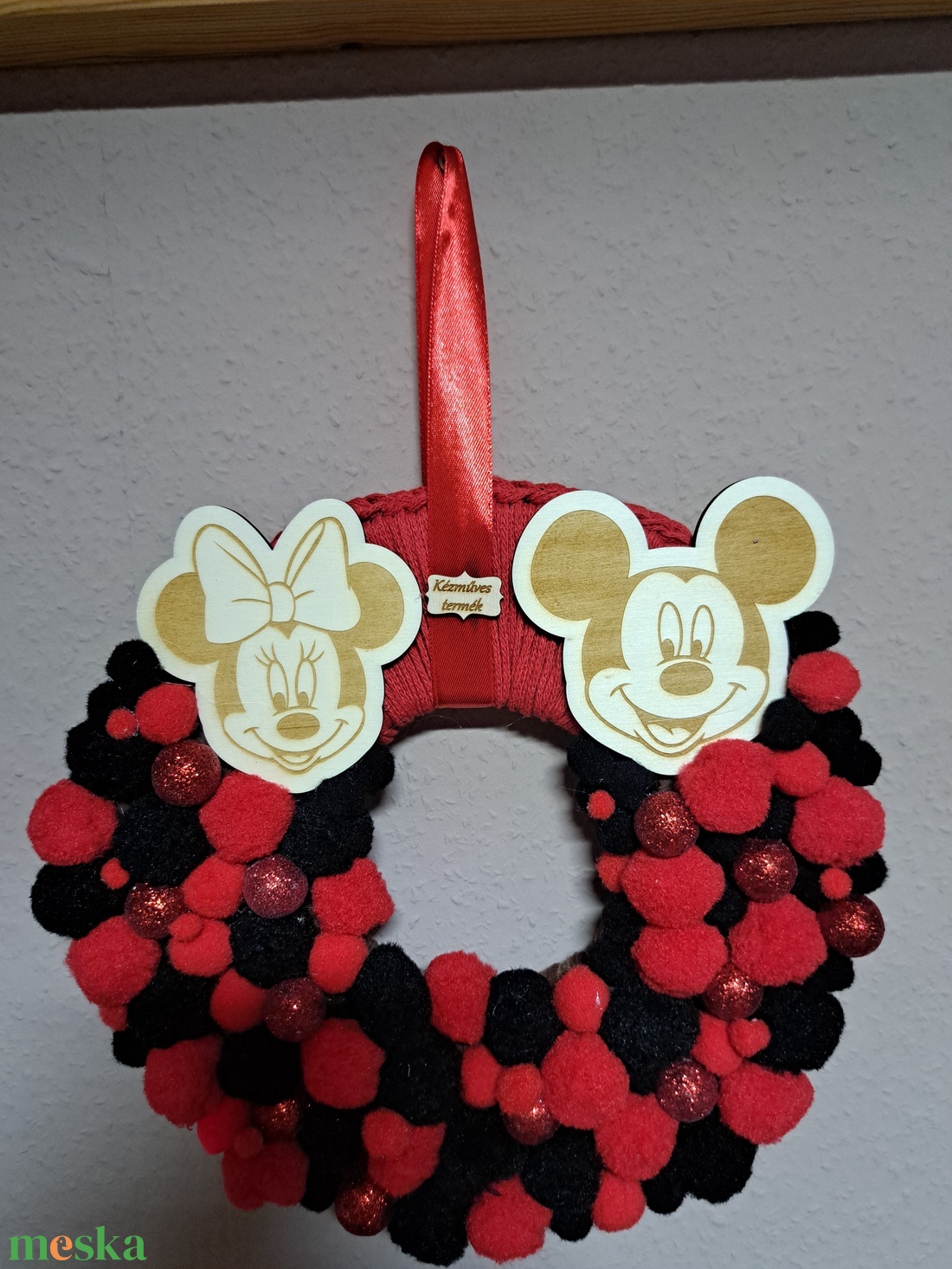 Mickey egeres kopogtató - otthon & életmód - dekoráció - ajtó- és ablak dekoráció - ablakdísz - Meska.hu Mickey egeres kopogtató - otthon & életmód - dekoráció - ajtó- és ablak dekoráció - ablakdísz - Meska.hu