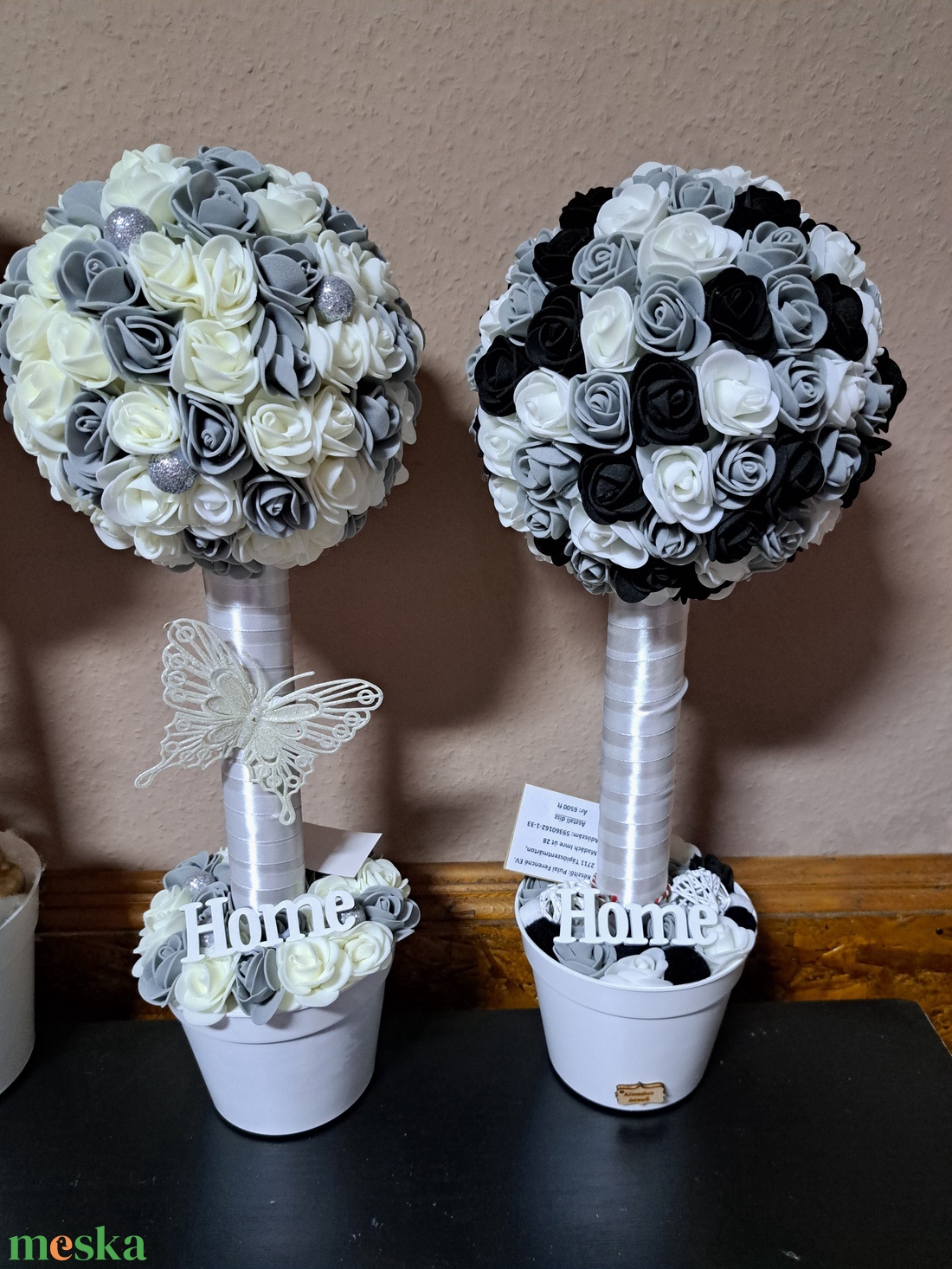 Habrózsa fa - karácsony - adventi díszek - adventi asztaldísz - Meska.hu