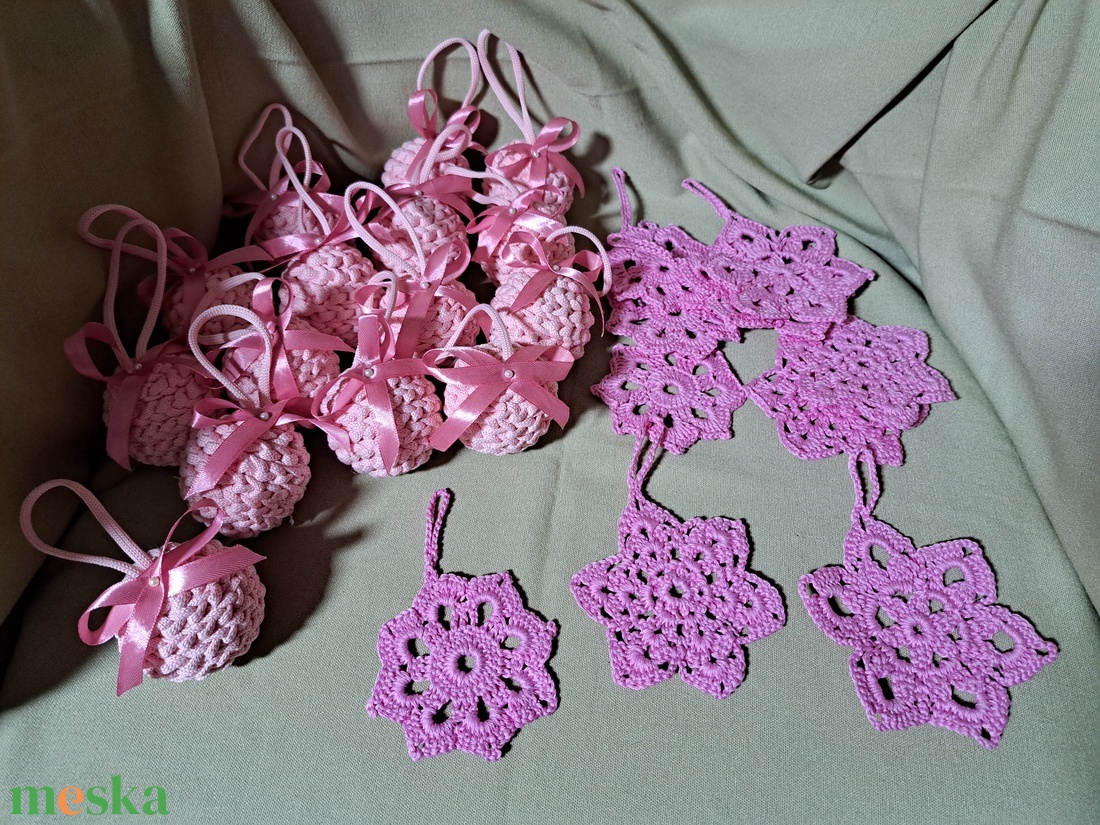 Karácsonyfadísz - karácsony - karácsonyi lakásdekoráció - karácsonyfadíszek - Meska.hu