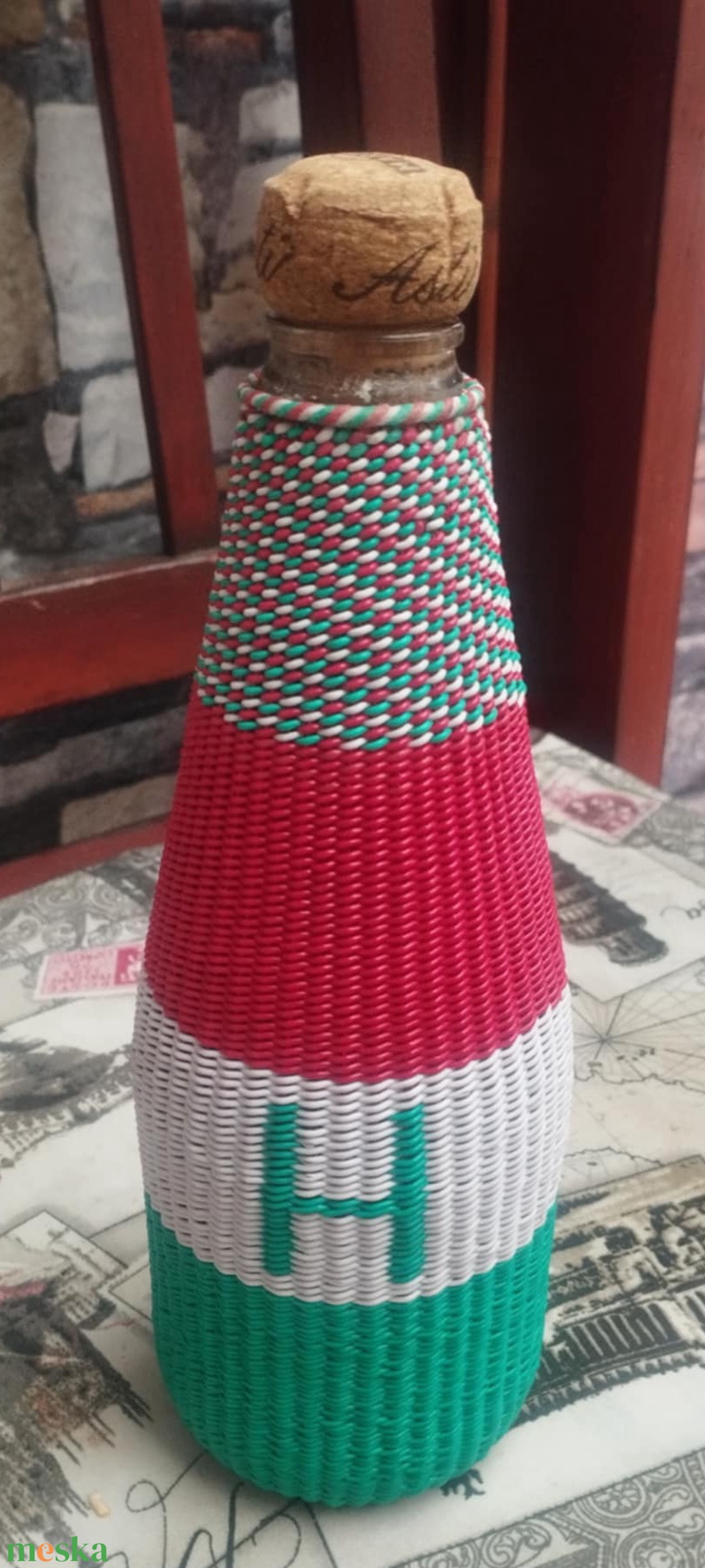 Fonott üveg - kellékek & szerszámok - dekorációs kellékek - üveggömb pick - Meska.hu