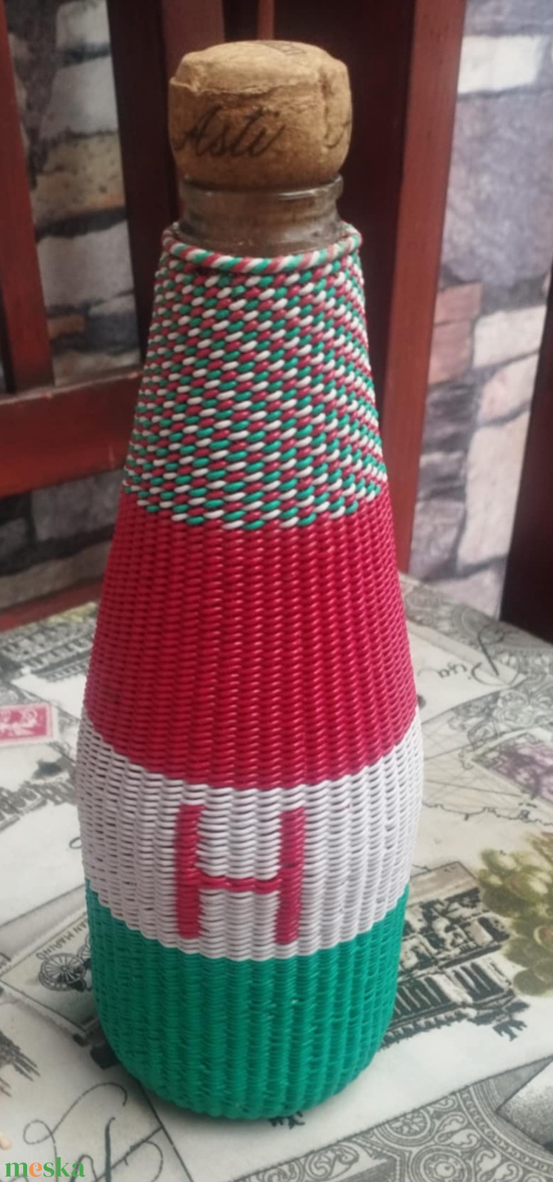 Fonott üveg - kellékek & szerszámok - dekorációs kellékek - üveggömb pick - Meska.hu