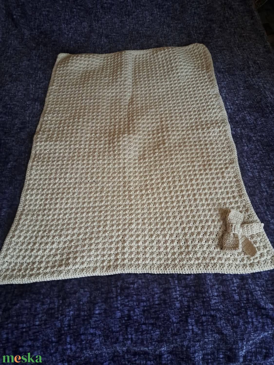 Horgolt babatakaró - baba - mama - baba ágynemű - babatakaró, gyerek pléd - Meska.hu