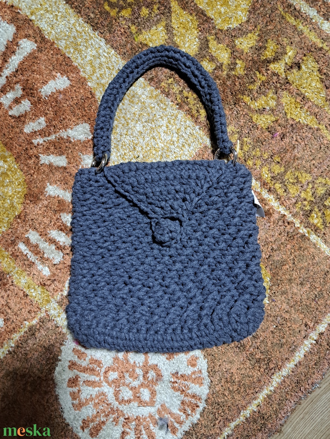Horgolt kistáska - táska & tok - kézitáska & válltáska - kézitáska - Meska.hu