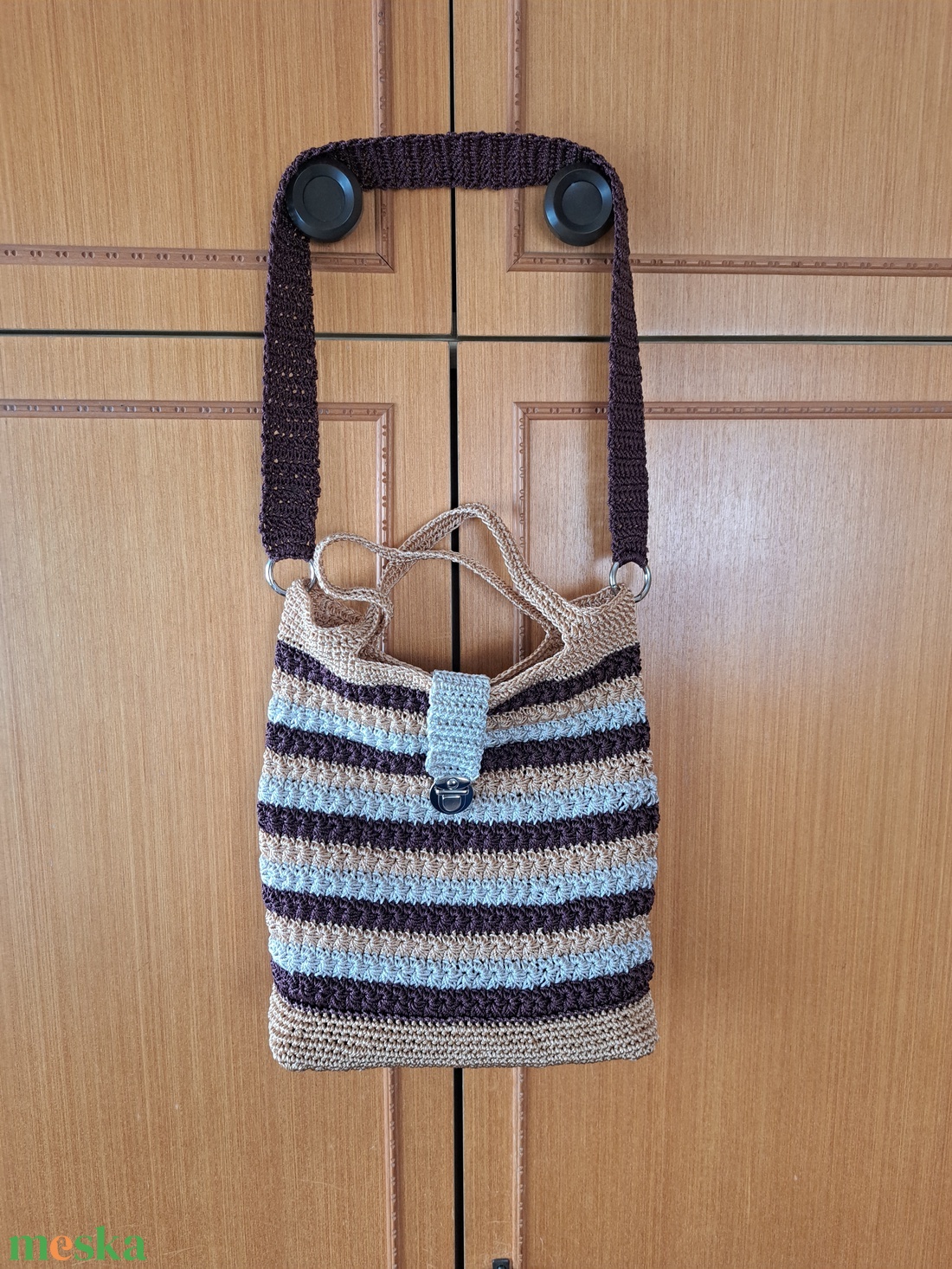 Horgolt táska - táska & tok - kézitáska & válltáska - kézitáska - Meska.hu