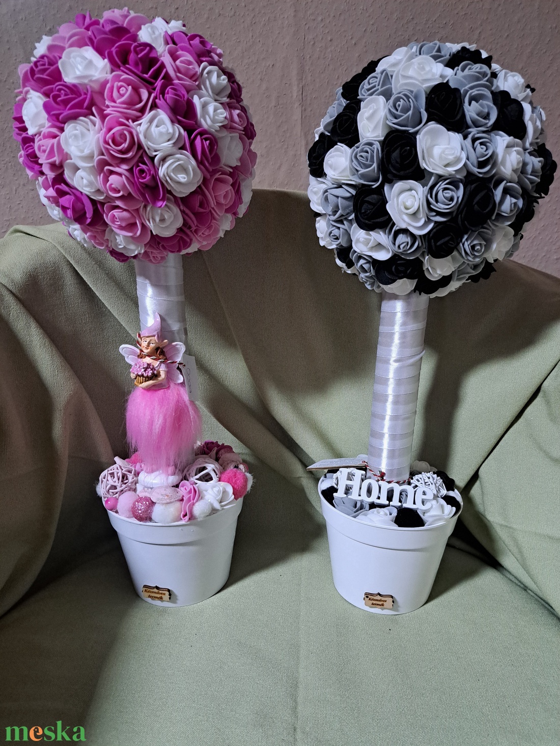 Habrózsa fa - otthon & életmód - virágdekoráció - virágdíszek - asztali virágdísz - Meska.hu