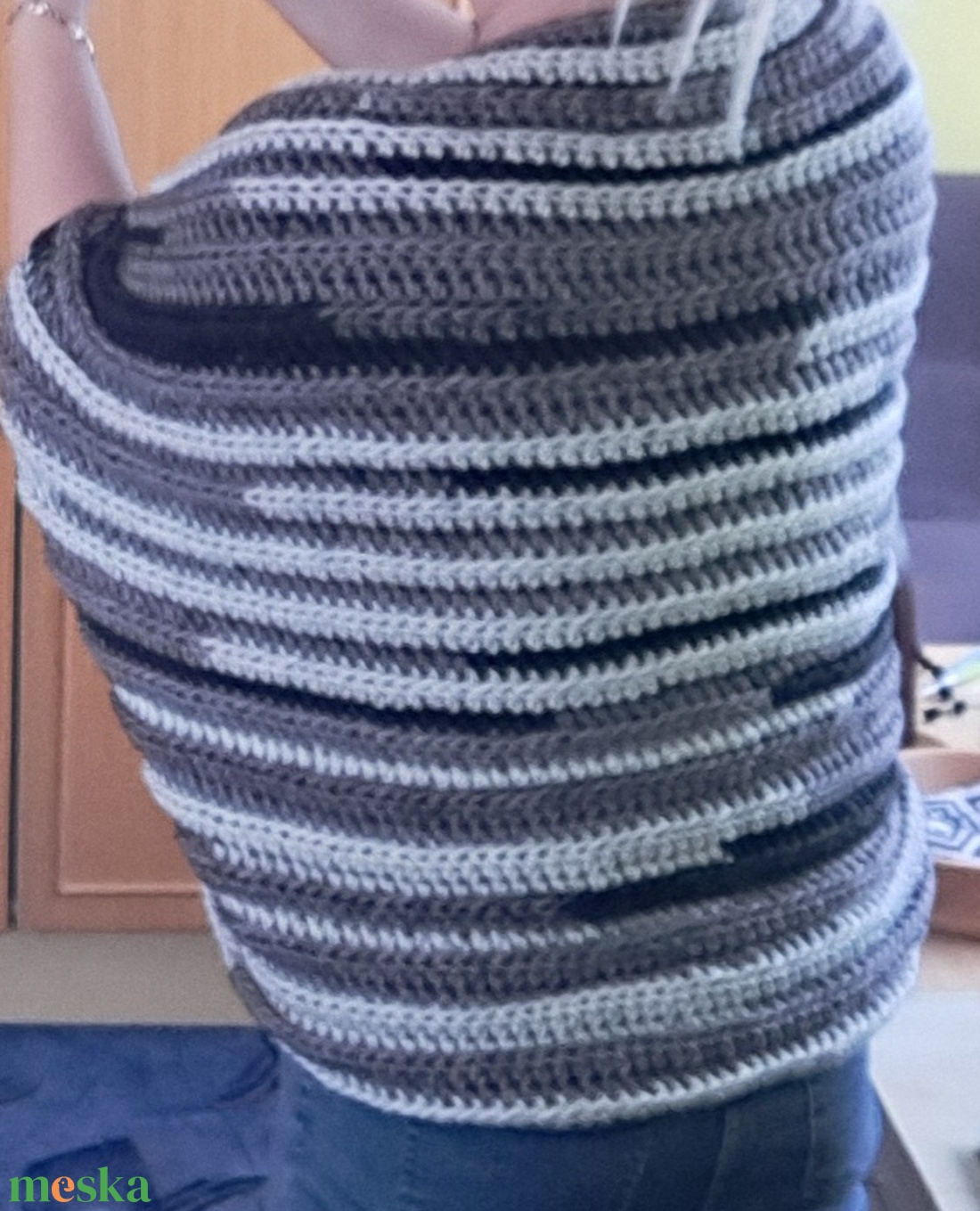 Horgolt kardigán - ruha & divat - női ruha - poncsó - Meska.hu