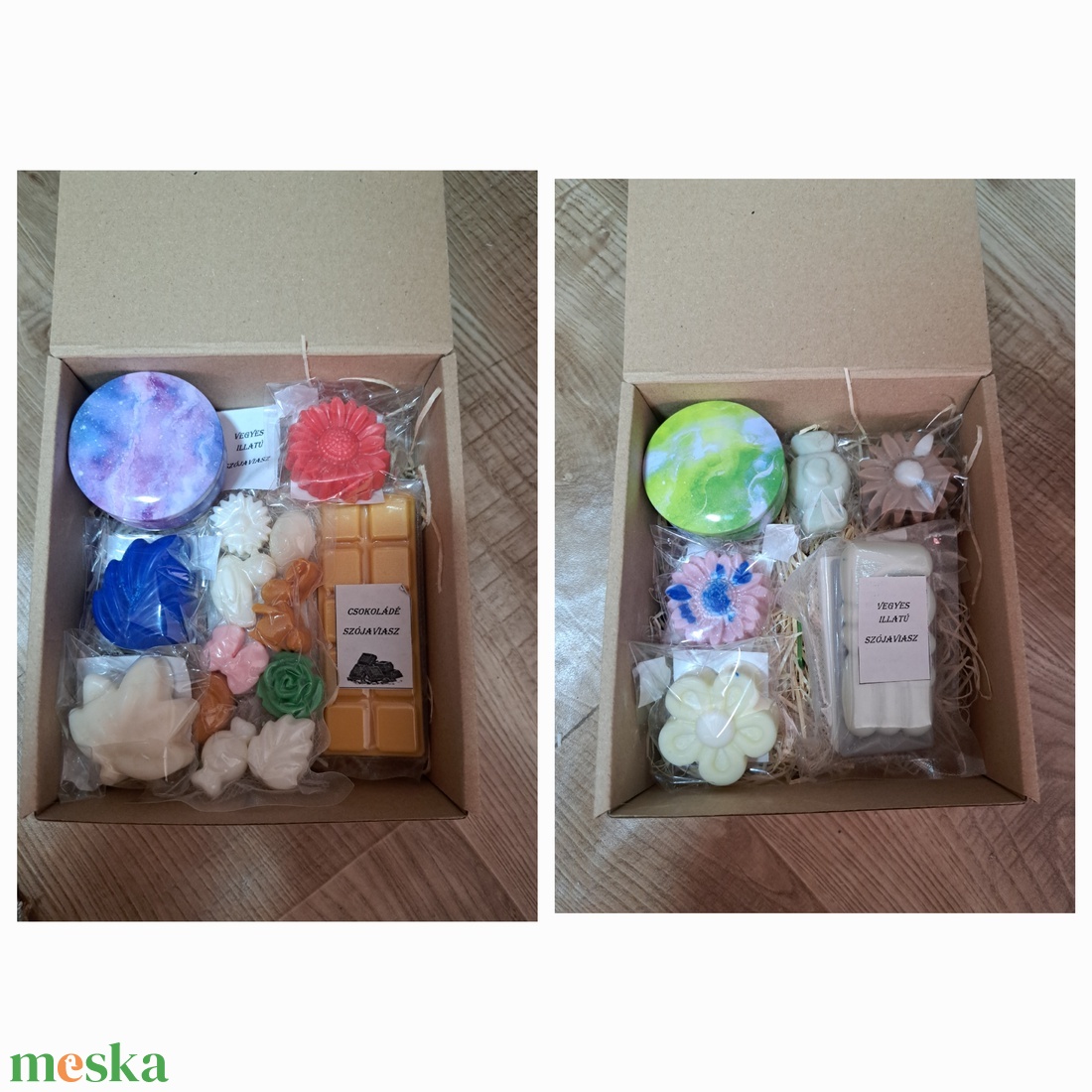 Illatviasz box - kellékek & szerszámok - dekorációs kellékek - dekorációs gyertya - Meska.hu