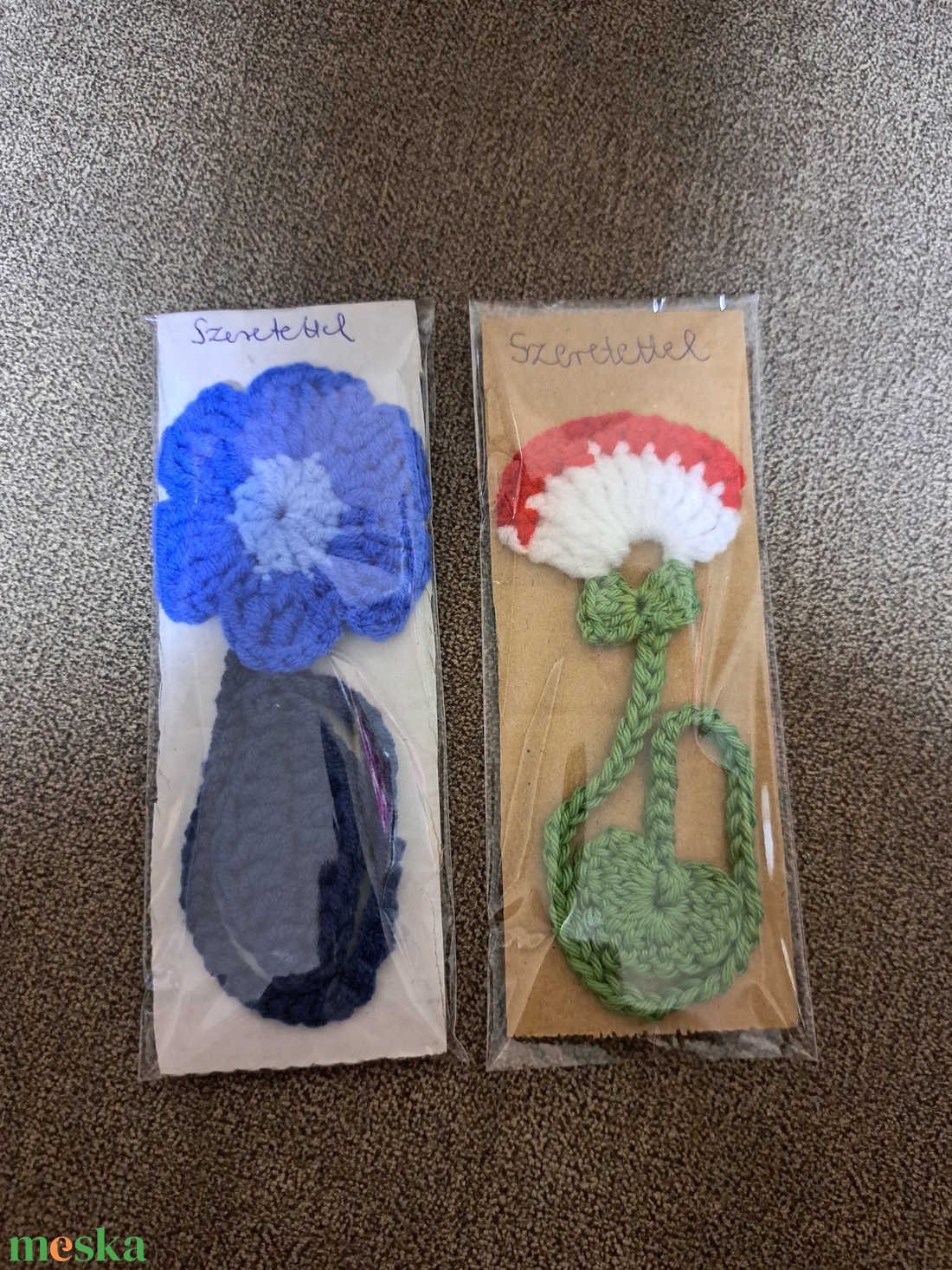 Horgolt könyvjelzők - könyv & zene - könyvjelző - Meska.hu