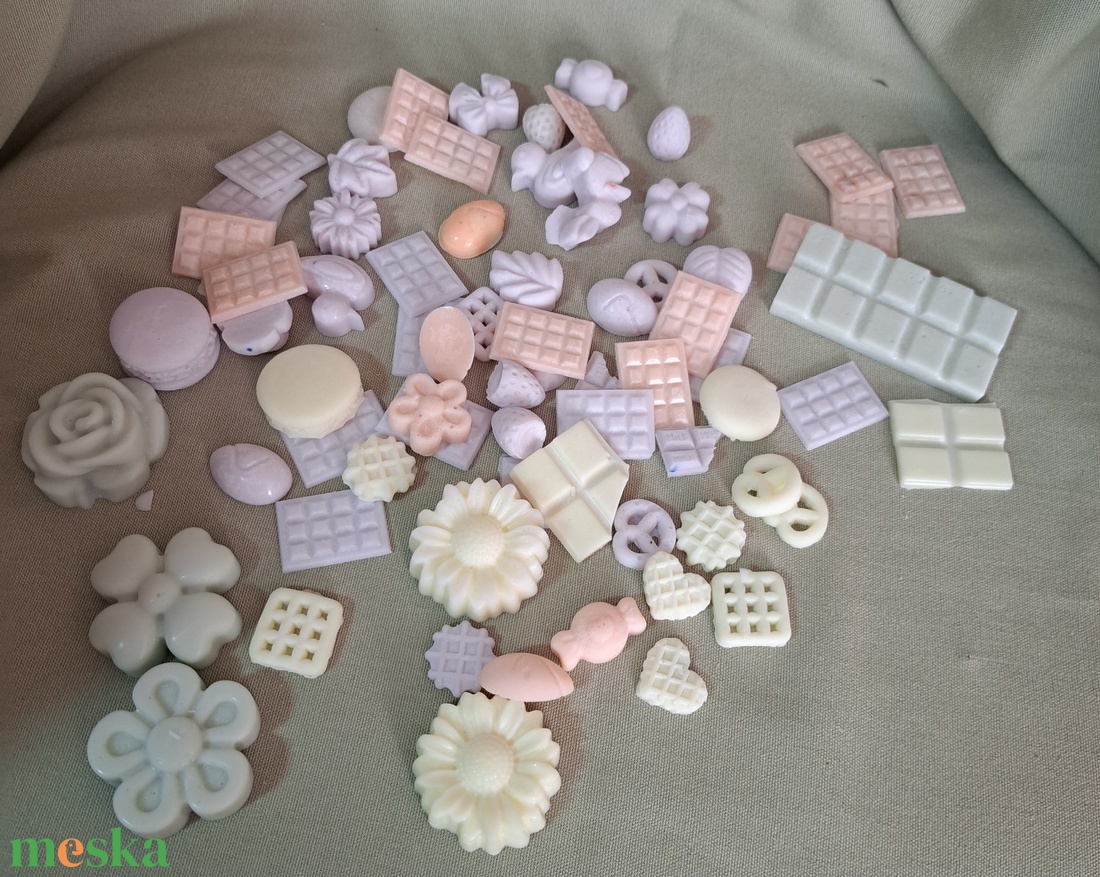 Szója illatviasz - kellékek & szerszámok - dekorációs kellékek - dekorációs gyertya - Meska.hu