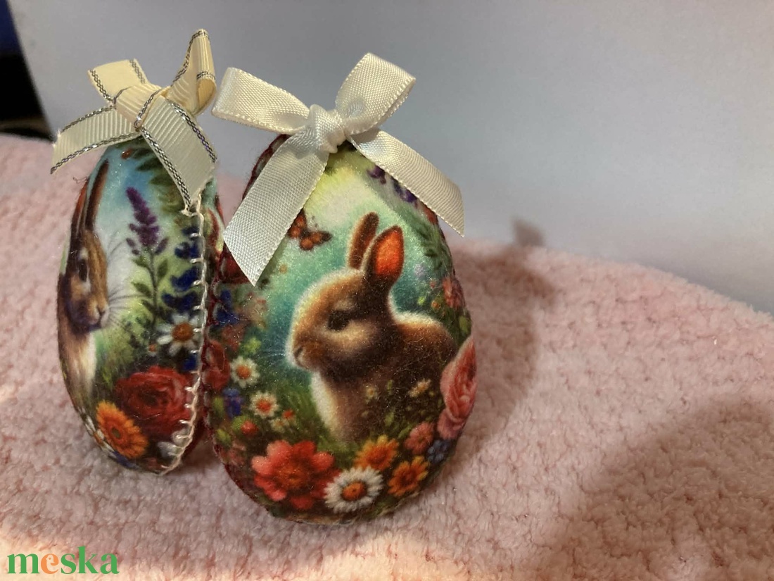 Húsvéti tojás masnival - otthon & életmód - dekoráció - dísztárgy - Meska.hu