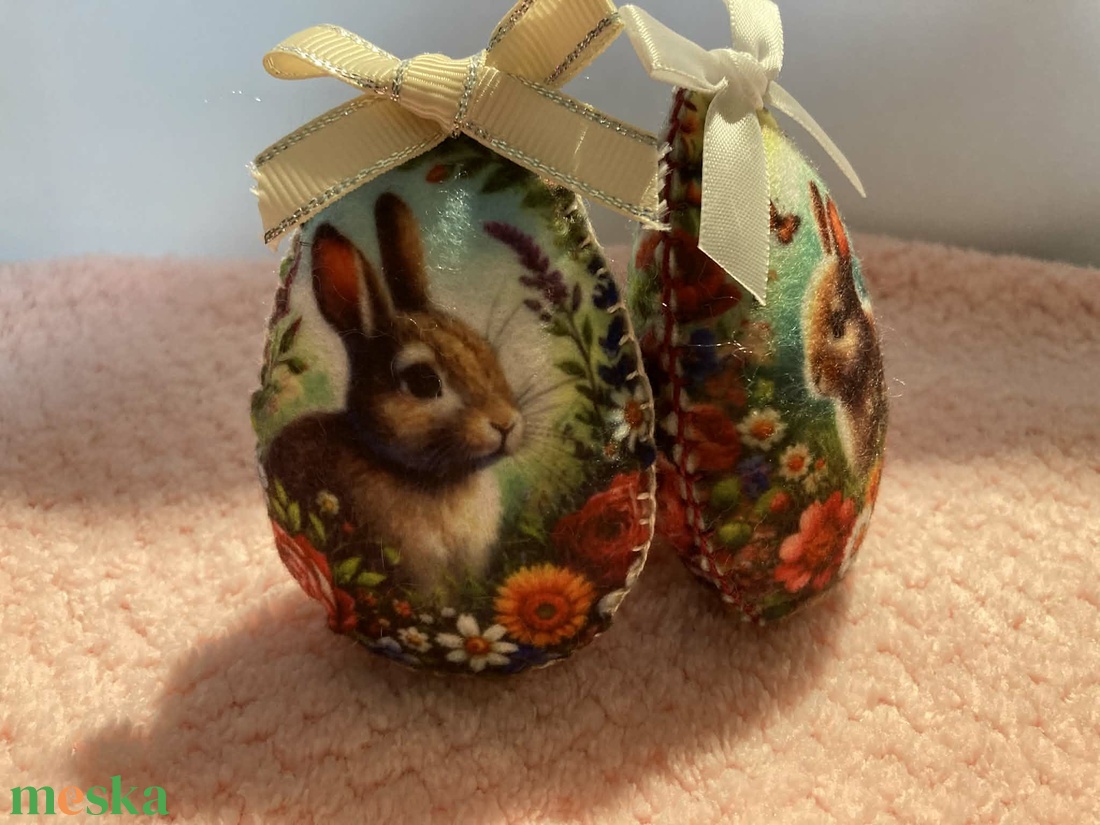 Húsvéti tojás masnival - otthon & életmód - dekoráció - dísztárgy - Meska.hu
