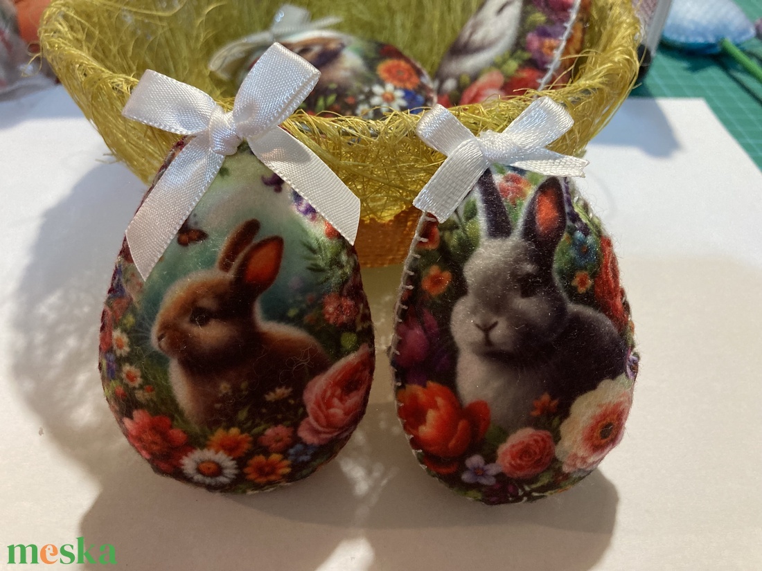 Húsvéti tojás masnival - otthon & életmód - dekoráció - dísztárgy - Meska.hu