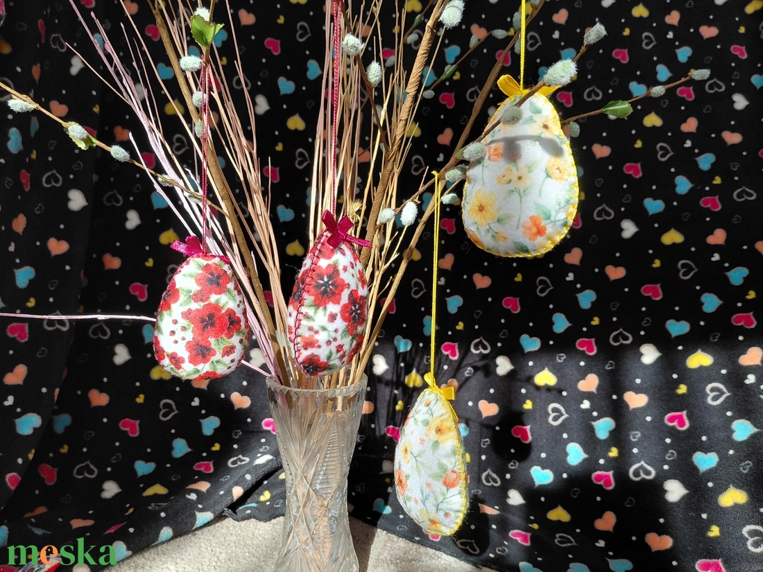Húsvéti tojás masnival alasztóval - otthon & életmód - dekoráció - dísztárgy - Meska.hu