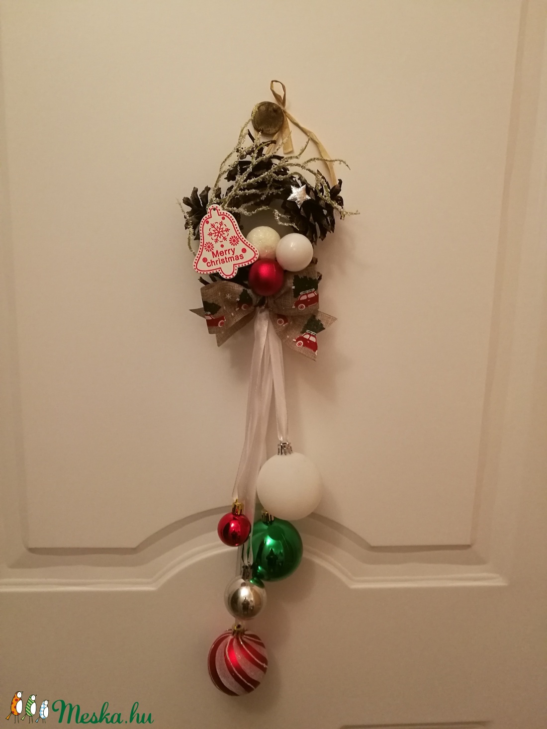 karácsonyi ajtódísz - karácsony - Meska.hu