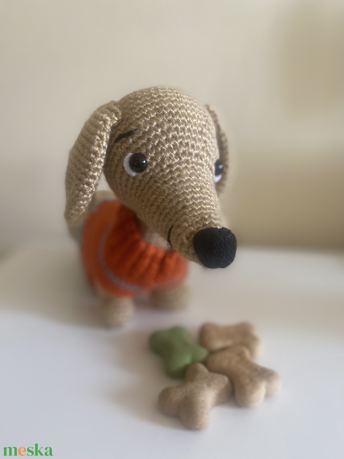 Tacskó - játék & sport - plüssállat & játékfigura - kutya - Meska.hu