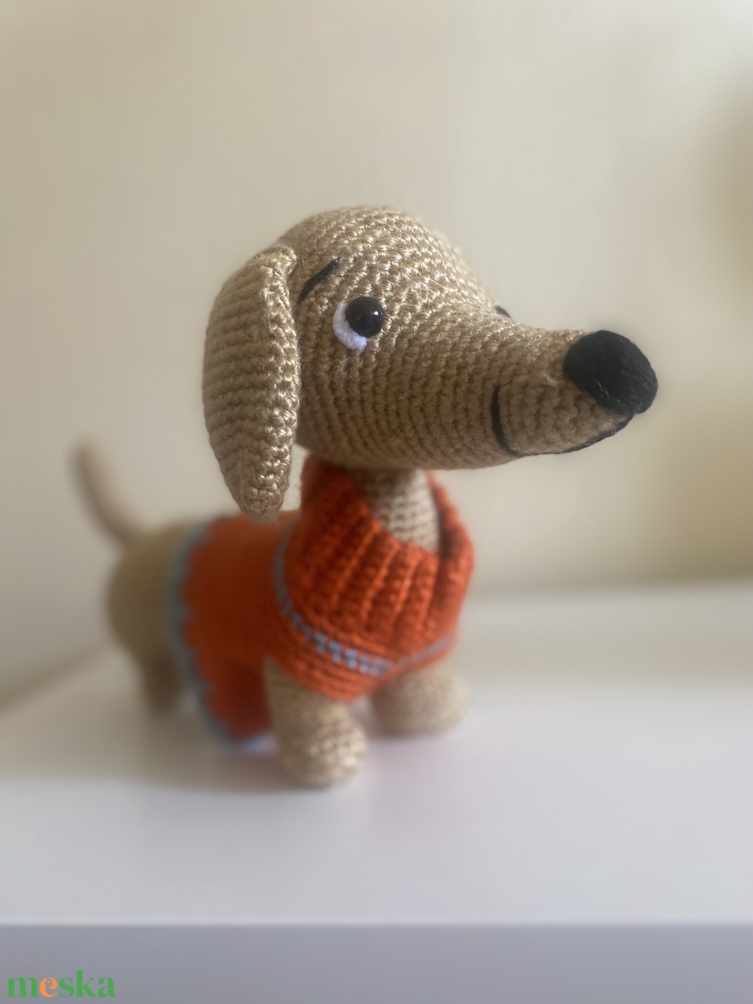 Tacskó - játék & sport - plüssállat & játékfigura - kutya - Meska.hu