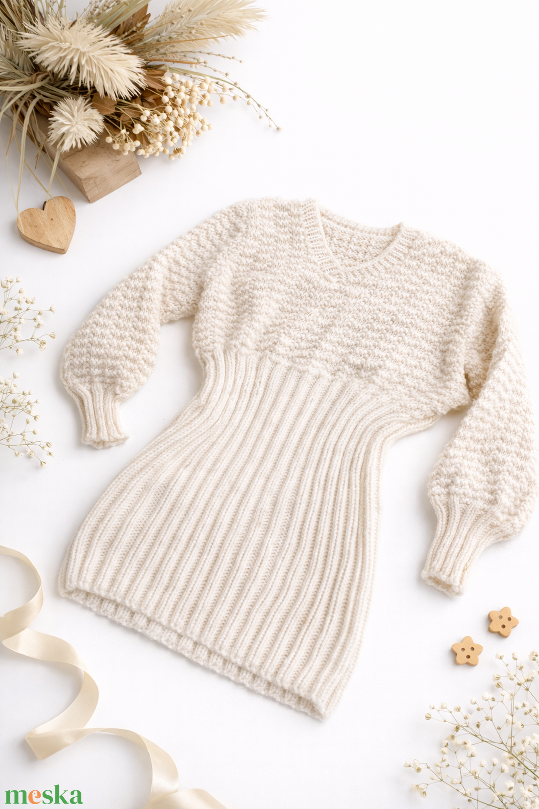 Kézzel kötött s- L méretű egyedi felső, pulcsi, pullóver, imádni fogod. - ruha & divat - női ruha - pulóver - Meska.hu