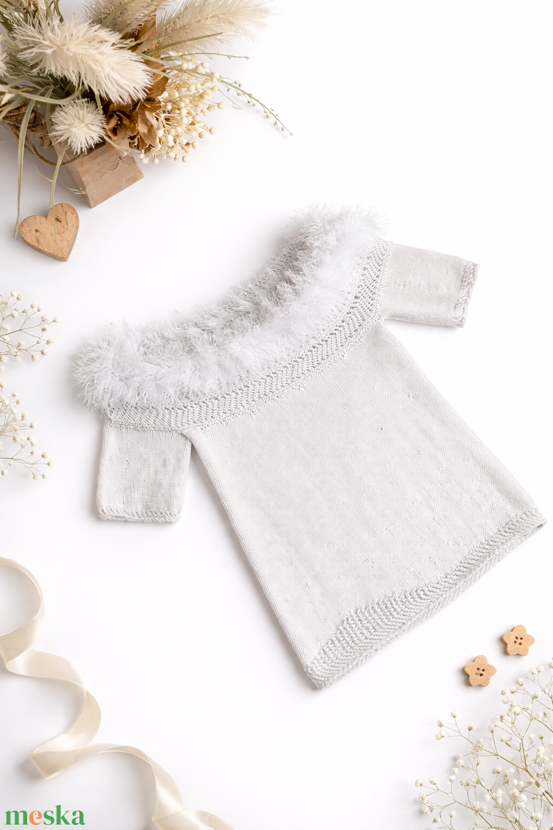 Kötött s- m méretű egyedi felső, blúz . - ruha & divat - női ruha - póló, felső - Meska.hu