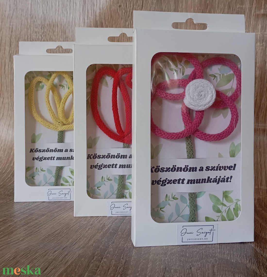 Ajándék Pamut Virág Választható Üzenettel - otthon & életmód - dekoráció - virágdísz és tartó - csokor & virágdísz - Meska.hu Ajándék Pamut Virág Választható Üzenettel - otthon & életmód - dekoráció - virágdísz és tartó - csokor & virágdísz - Meska.hu