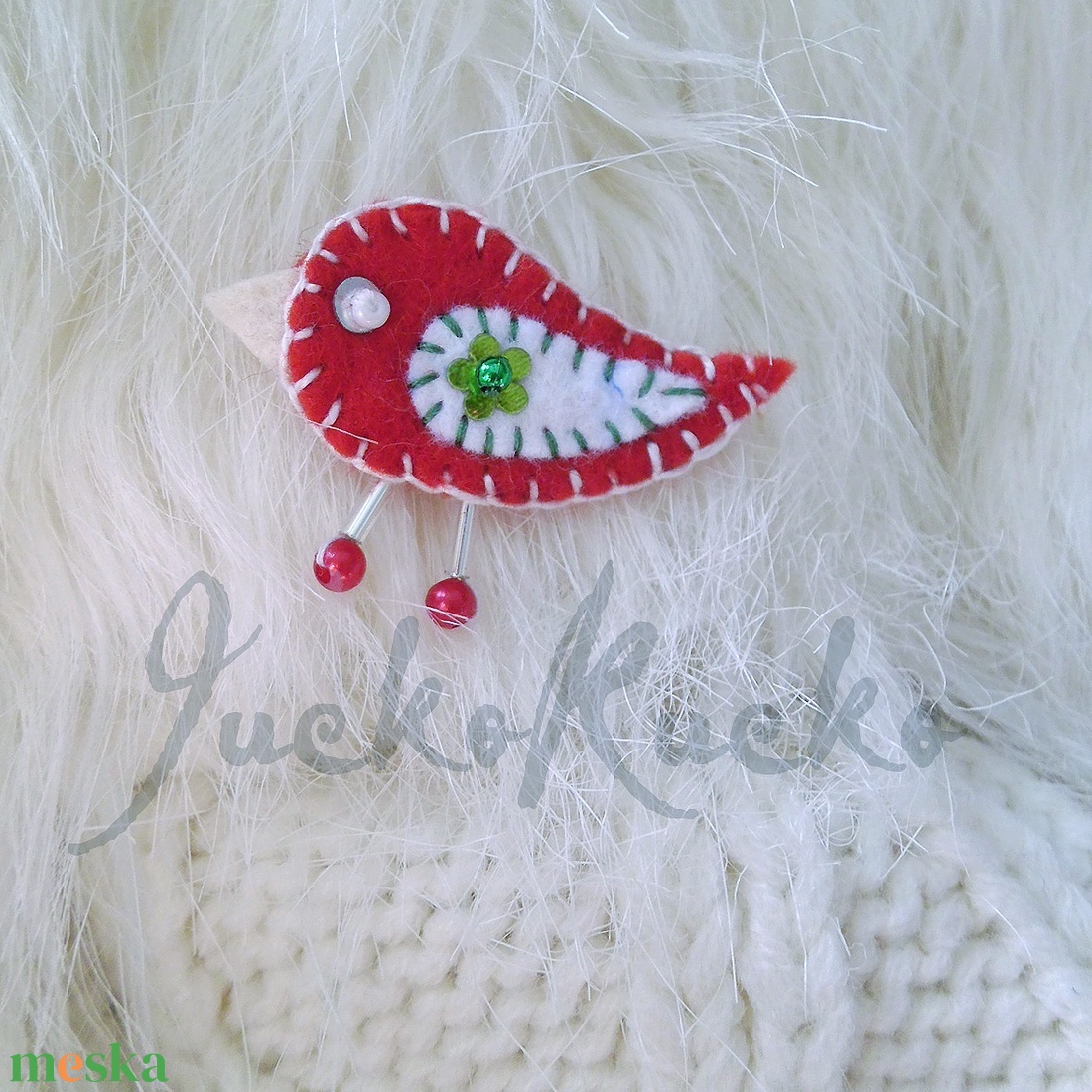 Madárka kitűző - ékszer - kitűző és bross - Meska.hu Madárka kitűző - ékszer - kitűző és bross - Meska.hu