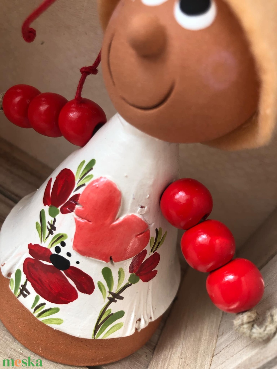 Madárijesztő figura (pipacs) - kellékek & szerszámok - dekorációs kellékek - figurák - Meska.hu