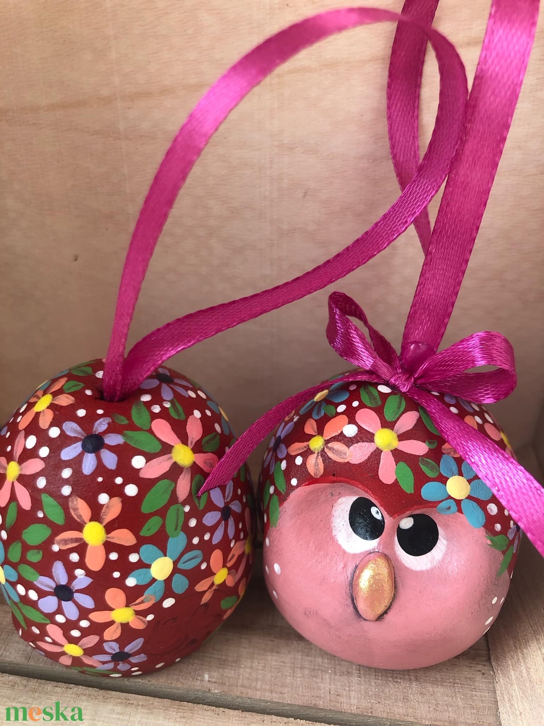 Cuki tavaszi baglyokák (bordó) - otthon & életmód - dekoráció - dísztárgy - Meska.hu Cuki tavaszi baglyokák (bordó) - otthon & életmód - dekoráció - dísztárgy - Meska.hu