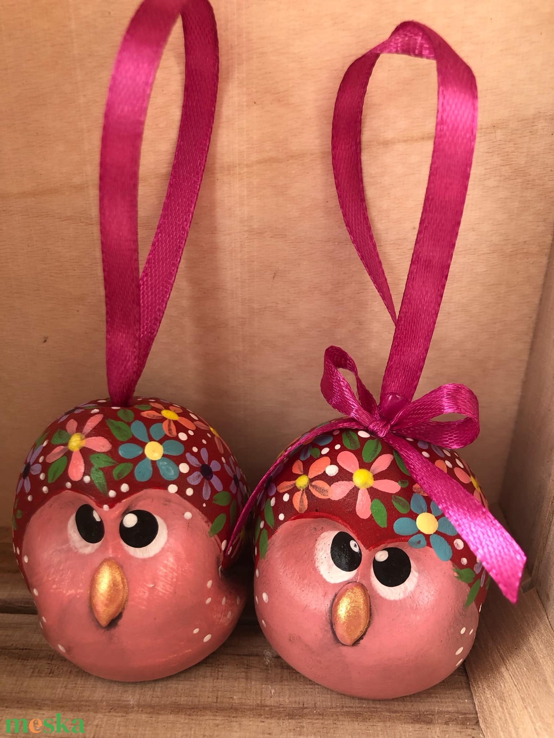 Cuki tavaszi baglyokák (bordó) - otthon & életmód - dekoráció - dísztárgy - Meska.hu Cuki tavaszi baglyokák (bordó) - otthon & életmód - dekoráció - dísztárgy - Meska.hu