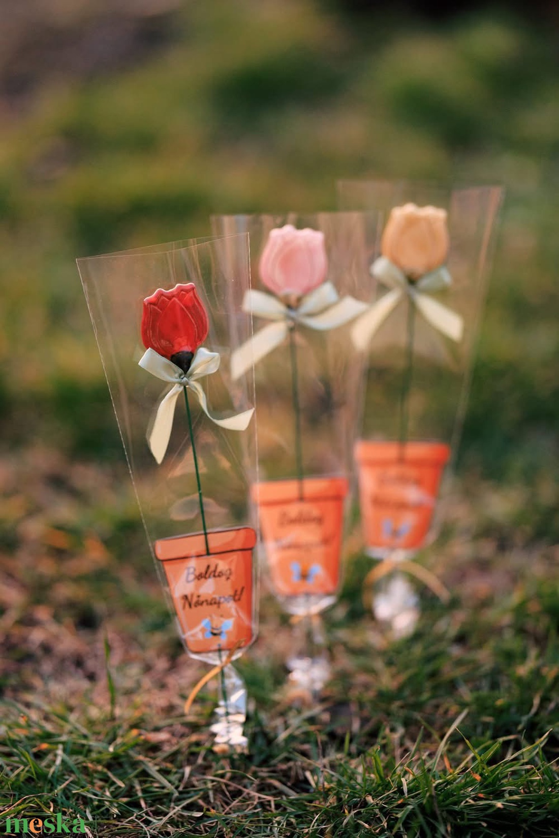 Nőnapi tulipán - otthon & életmód - virágdekoráció - virágok - szálas virág - Meska.hu