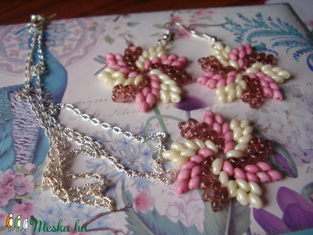 Pink-forgó szett -  - Meska.hu