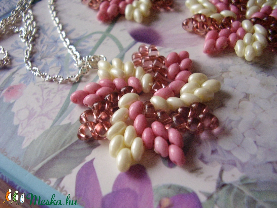 Pink-forgó szett -  - Meska.hu